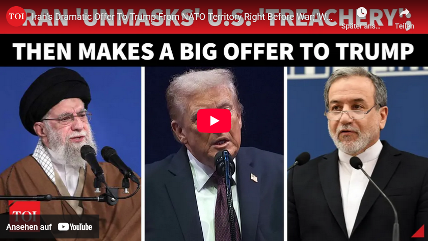 Iran bietet Verhandlungen mit USA an – ABER – ohne die von den USA fixierten Vorbedingungen