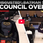 US-Demokraten (psychopathisch-?) verzweifelt: Mit Batman (ja dem=kein Scherz) gegen Trump-ICE