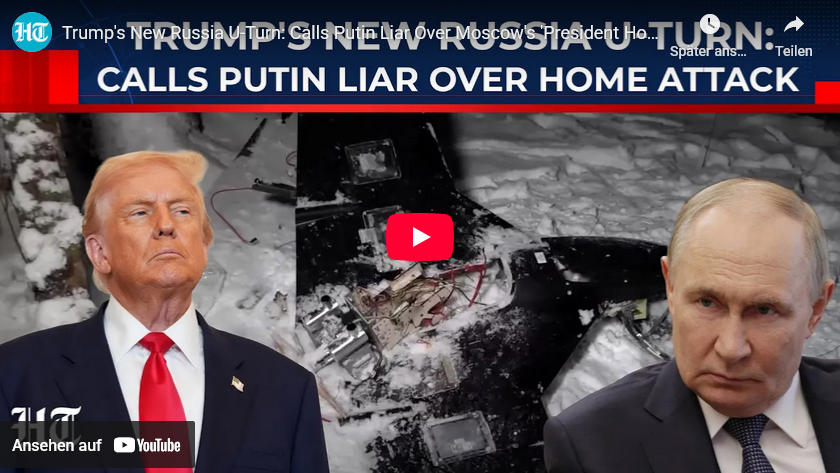 Trump: Putin hat bezüglich Angriff auf seine Residenz gelogen/ Harte Phase beginnt nun