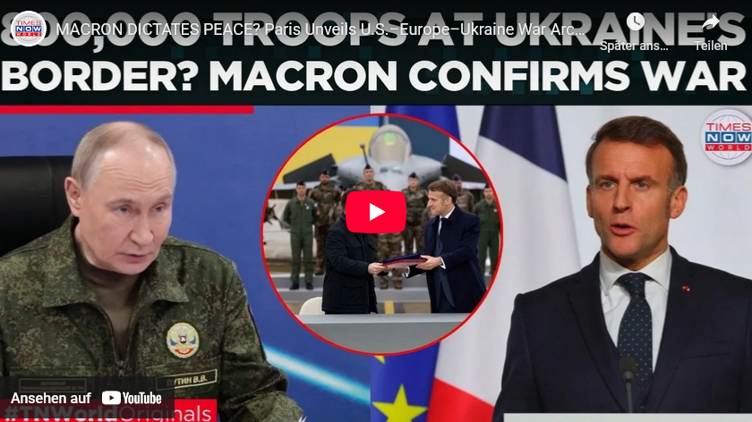 Videos/Koalition der Willigen: Merz +Macron teilen mit/ West-Truppen in der Ukraine fix