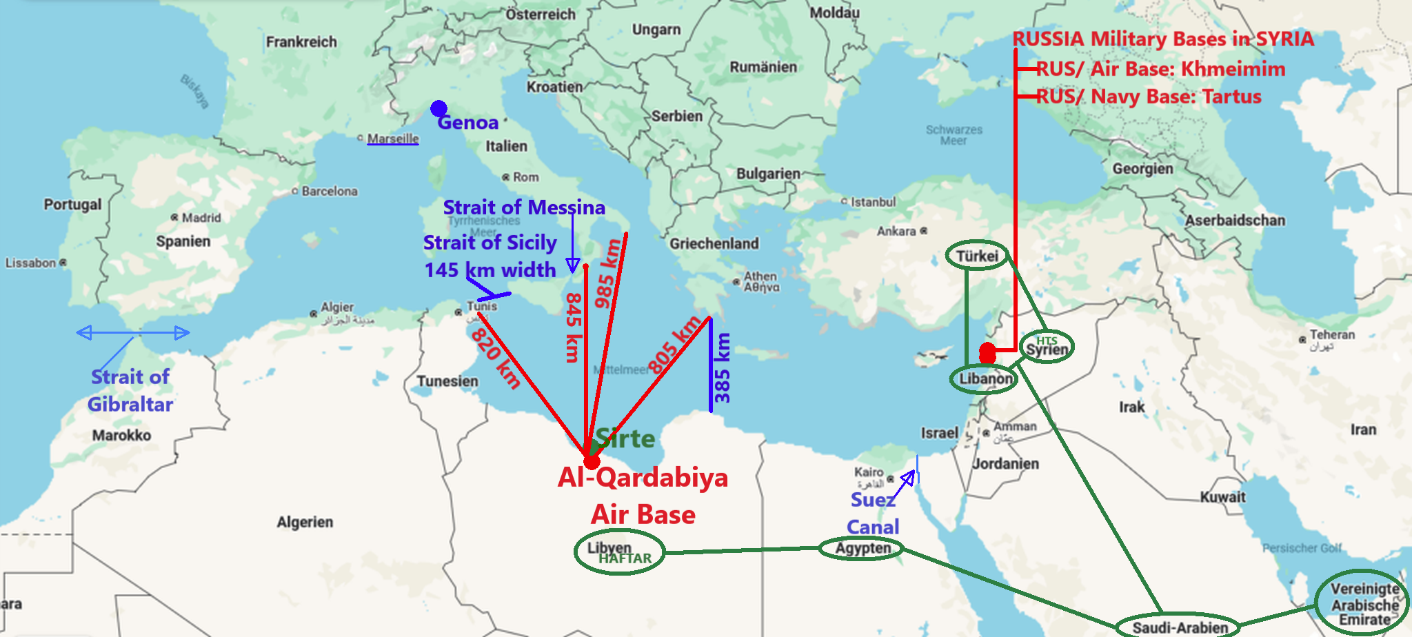 AI-Cast/ Sperre des mittleren Mittelmeeres durch RUS= möglich =Versorgungs-Bedrohung/ Öl +mehr