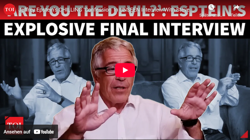 Video/Epsteins letztes Interview/ +NewYork-Bürgermeister-Mutter auch in den Akten/ +mehr