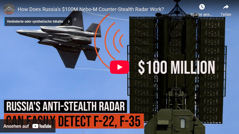 RUS-Radar Tartus/Syrien: US+NATO bei Iran-Angriff unter RUS-Beobachtung/ + 2x AI-Cast