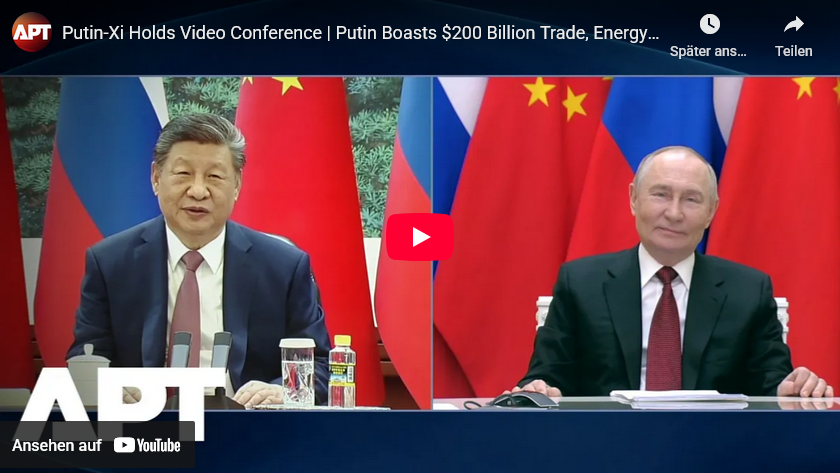 Putin-Xi-Video-Konferenz: Original-Statement des Kreml