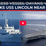 Vor Iran-Küste: IRN+RUS+CHN-Schiffe im Meeres-Raum mit US-Armada