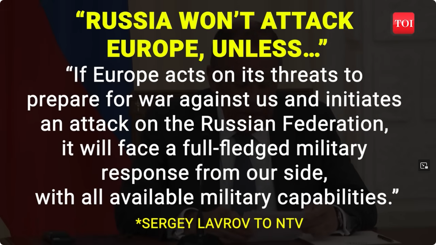 RUS-Lavrov klar+knallhart: Jederzeit bereit für Gespräche aber auch Verteidigung