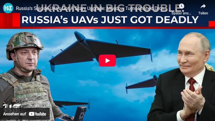 Der neue CSP und RUS-Drohnen-Technik (mit China-Teilen= funktionierende Vertrags-Zusammenarbeit