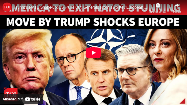 Schlagzeile: US-NATO-Rückzug wegen Kommando-Abgabe/ <<< das Gegenteil ist Fakt