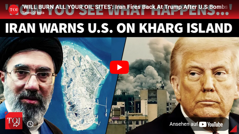 US „zerstören“ Iran-Öl-Insel Kharg: Iran droht alle US-Öl-Anlagen der Region zu zerstören/ +Hegseth wird Klassiker