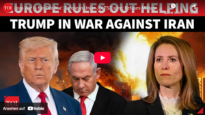 EU klar: Die USA müssen Europa gegen RUS helfen, ABER, wir werden USA gegen Iran NICHT helfen