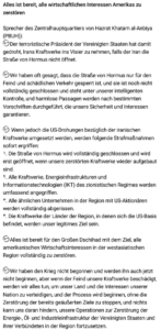 Iran-knallhart: Wenn US-Angriff auf Iran-Kraftwerke, dann Sperre bis Wiederaufbau, etc.