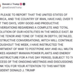 Trump setzt Ultimatum aus/ Iran bestreitet Verhandlungen= Verschiebungsgrund= Börsen?