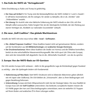 ai-Cast zu Iran-US, und etwas Zukunft, und halt so (oder so)