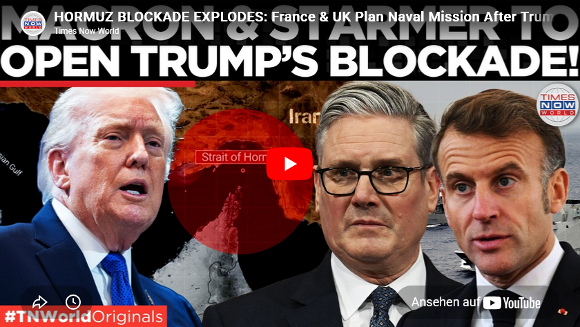 Starmer +Co +Macron wollen Hormuz öffnen: Iran soll Hormuz-Kontrolle an Euro-Mission abgeben