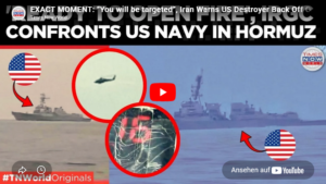 Original-Funkverkehr: Iran-Kriegsmarine warnt US-Kriegsschiff vor Beschuss „open fire“