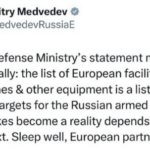 RUS warnt= EU-Drohnen-Fabriken für Ukraine (RUS-Angriffe) können Ziele werden