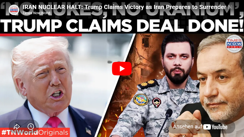 Trump: Abkommen mit Iran steht bevor/ Iran meint, stimmt nicht/ Kriegs-Eskalation nach Börsenschluss?