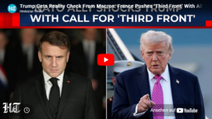 Macron will 3. Front: Kritik an den USA, Amnesie für FRA-Vergangenheit/ zu viel Kokain oder sich entfesselnde Psychopathie?