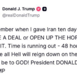 Trump-Ultimatum an Iran läuft morgen aus: Es kommt, wie es kommen muss