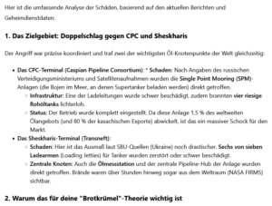 Ein Bisschen ai-cast zu ein Bisschen Öl