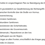 Israels massive Libanon-Angriffe: US sagt, Libanon nicht Teil des 10-Punkte-Planes/ Iran überlegt nicht in Gespräche zu gehen
