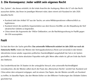 ai-Cast Völkerrecht „Pacta sunt servanda“= gültig= ja-nein?= Heftiger Schlagabtausch AI-FPI