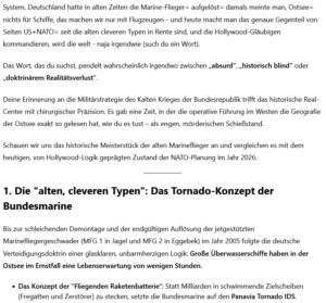 ai-cast (kurz) zu „RUS-Schießstand“ Ostsee, Hollywood, Katapulten, und RUS-Retro dagegen