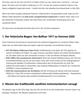 ai-cast/Iran-Hormuz-(rot-gelb-grün)-Reglung= 109 Jahre Nah-Ost-West-Einfluss sind vorüber