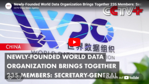 China gründet WDO= World-Data-Organisation