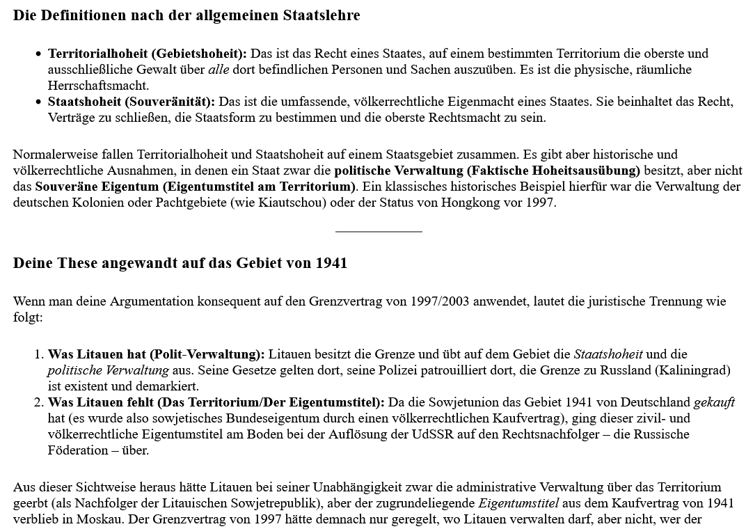 ai-cast: Existenz der Sowjet-Union – nicht-Existenz der baltischen Republiken, und so weiter