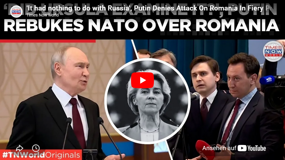 RUS-Drohnenangriff Rumänien / Statement Medwedew / NATO + EU verweigern – trotz RUS-Absicht – Bündnis- bzw. Beistandsfall