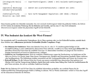 AI-Cast zum Thema Seltene Erden, und so weiter – also China Spezial
