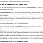ai-Cast= Ende der Pax Americana/Westiana= Russiana +Chinesiana übernehmen +mehr