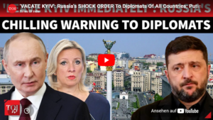 Ukraine heizt auf: RUS warnt alle ausländischen Diplomaten: „Verlassen sie Kiev“