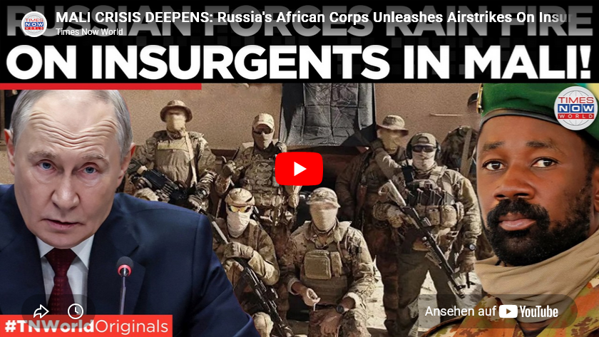 Mali-Kämpfe: RUS-Abnutzungskrieg gegen Rebellen wie in UKR/ +ai-Cast zum Thema