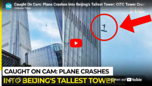 ai-cast +Video: Kleinflugzeug flog in höchsten Peking (+China)-Wolkenkratzer – 6,5 km von der Macht-Zentrale entfernt
