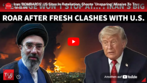 Trump bombardiert Iran +unterschätzte Iran-Reaktion= (beschränkte?) Raketen+Drohnen- Kampagne als Antwort