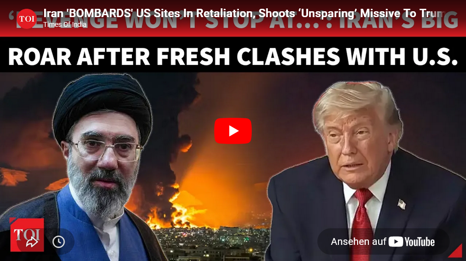 Trump bombardiert Iran +unterschätzte Iran-Reaktion= (beschränkte?) Raketen+Drohnen- Kampagne als Antwort