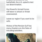 Erneuter Schlagabtausch USA (begannen) versus IRAN (reagierten)/ IRN empfiehlt USA die Region zu verlassen