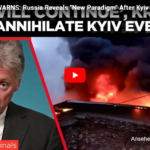 ai-cast Peskov= Starobilsk als Paradigmenwechsel/ Westen ignoriert, RUS-Verbündete sind informiert +alarmiert