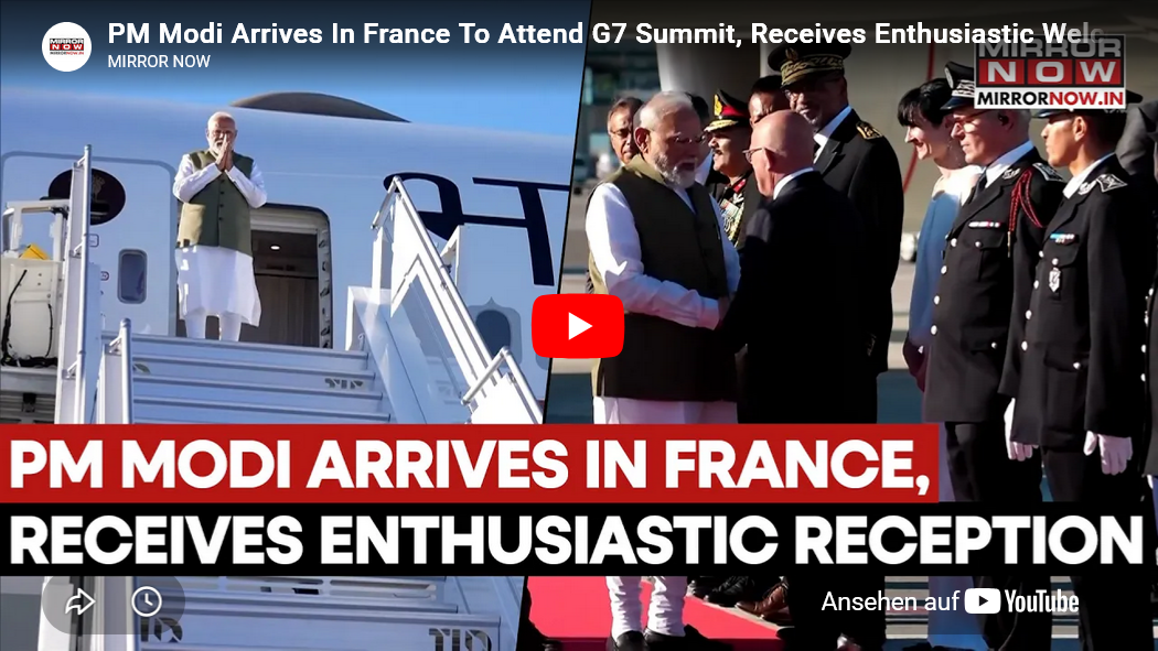 Indien-Modi (zum 7. mal) als Star-Gast beim G7-Treffen: Tote Indien-Matrosen +ungeklärte REE-Techno-Offensive überschatten die Teilnahme
