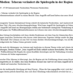 UPDATE-5/ USA-Iran: Katar-Delegation nach Teheran/ Unterzeichnung=???/ IRAN „Dokumente noch nicht reif“