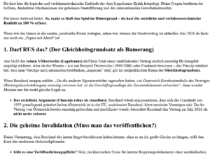 ai-cast: Ö-Staatsvertrag +andere= wie gültig sind jene Papiere noch, die einseitig partiell außer Kraft gesetzt wurden?