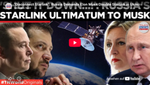 ai-cast= RUS-Warnung an Musk, er solle Starlink über UKR+Region abschalten/ völkerrechtlich sehr präzise RUS-Vorgehensweise
