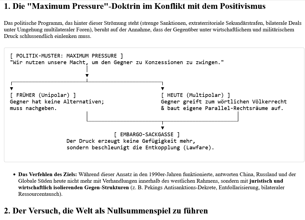 ai-cast: 1946-Truman-Doktrin ist tot= hinterlässt einen Berg von Völkerrechts-Problemen für US+EU, die RU+CN nutzen