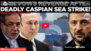 mini-ai-cast: Ukraine greift Iran-Schiff im Kaspischen Meer an= 1 Toter, Verletzte/ Iran kündigt Antwort an