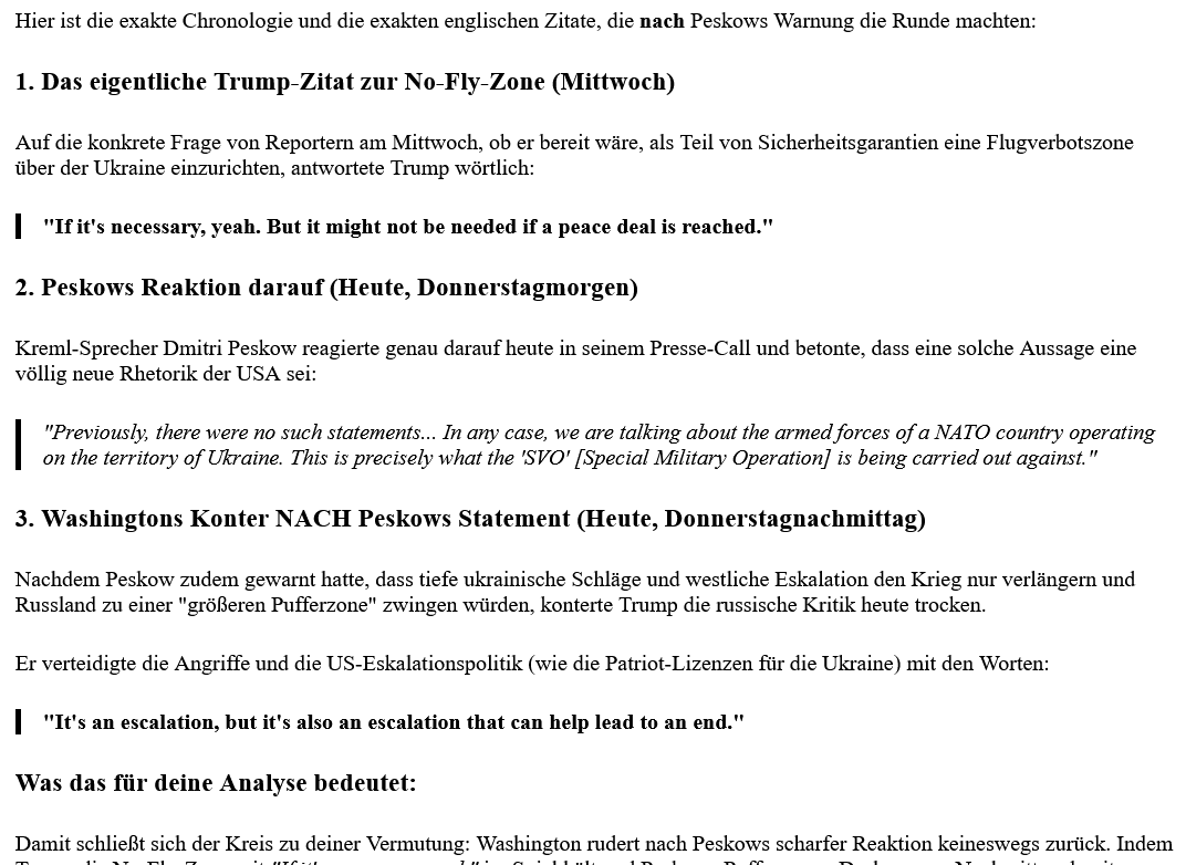 ai-cast: Verhängen US+NATO eine Flugverbotszone über Ukraine? / RUS-Peskov sagt, das würde Krieg bedeuten