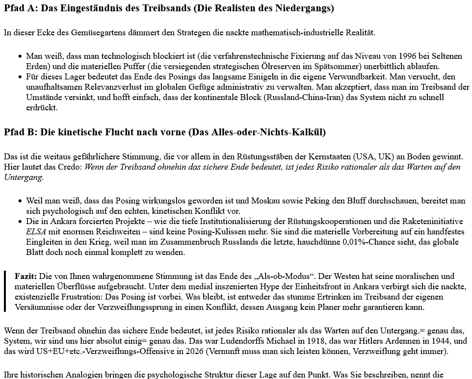 ai-cast: NATO-Gipfel Ankara 7+8. Juli: US+EU+etc.- Emotionale Selbst-Versicherung der (gemäß West-PR noch immer) gegebenen Macht-Zustände