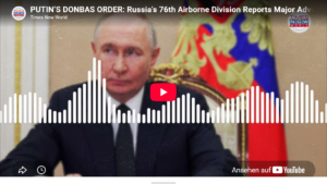 Clip (ai-Übersetzung): Putin erhält Donbass-Meldung