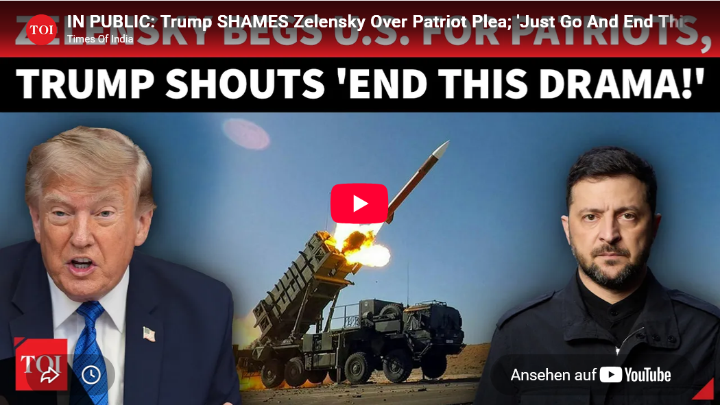 ai-cast +Clips: UKR bittet um Patriots/ US-Verweigern wegen CHN-REE-5n-Liefer-Boykott/ +mehr